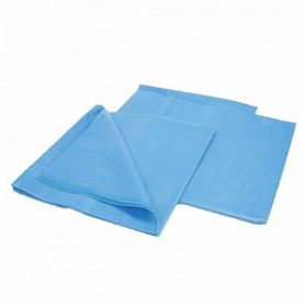 Чехол на матрас 200*90 на резинке ламинированный не стерильный цвет голубой