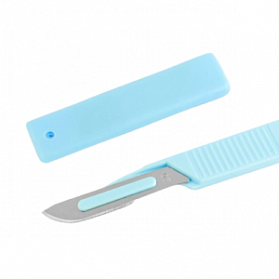 Скальпель хирургический одноразовый Тип 2 с лезвием №20 (10 шт)