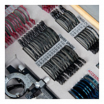 Набор пробных очковых линз с оправой на 103 линзы (металл)