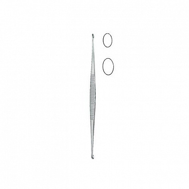 Кюретка костная по WILLIGER, модель 1/2, 14 см KLS Martin