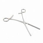 Зажим кишечный эластичный для детей, прямой, 175 мм. Surgiwell