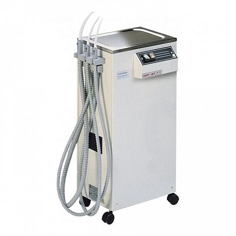 Aspi-Jet 7 - мобильный аспиратор с автоматическим сбросом в канализацию