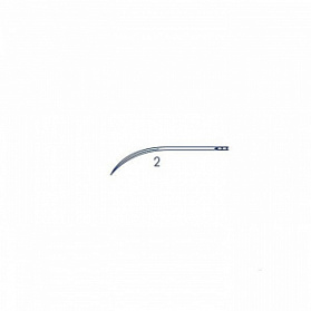 Игла хирургическая 2, серии OA-550 полуизогнутая Medicor