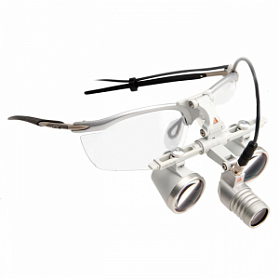 Осветитель медицинский налобный LED LoupeLight с принадлежностями в наборе (HRP 6x/340) Heine