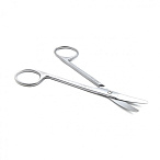 Ножницы хирургические вертикально-изогнутые, 150 мм (Н-58р), МИЗТ