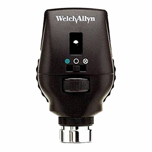 Офтальмоскоп Coaxial с принадлежностями: рукоятка на батарейках, Welch Allyn