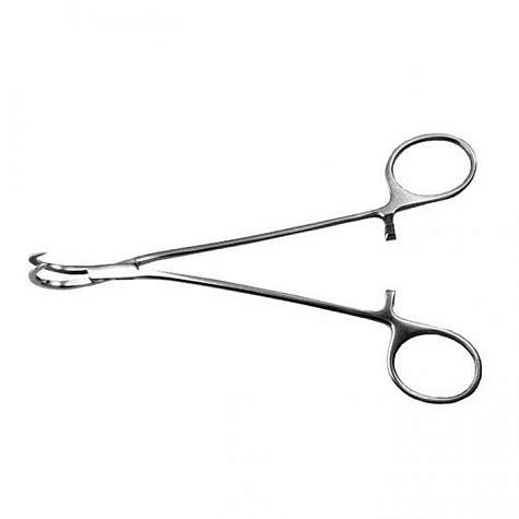 Диссектор сосудистый с кремальерой, с прямыми ручк. детский, 165 мм