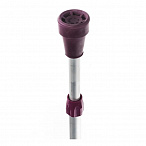 Костыль 222KL-Standart (Ergo-Softgrip) малиновый