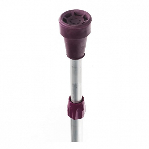 Костыль 222KL-Standart (Ergo-Softgrip) малиновый