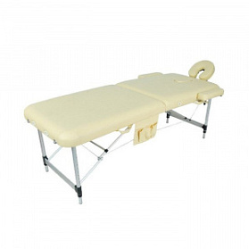 Массажный стол складной алюминиевый JFAL01A 2-х секционный