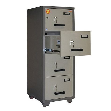 Огнестойкая картотека VALBERG FC 4K-KK