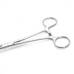 Зажим артериальный по Микстеру-О Шаугнези горизонтально-изогнутый, 180 мм