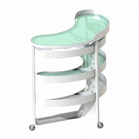 Столик инструментальный подкатной (манипуляционный) Эрго-1