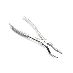 Щипцы со средними губками для удаления корней зуб верхней челюсти Ж 51