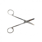 Ножницы хирургические вертикально-изогнутые, 150 мм, армированные твердым сплавом, Surgiwell