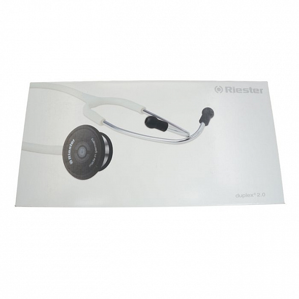 Duplex 2.0 Neonatal стетоскоп для новорожденных, нержавеющая сталь красный, Riester