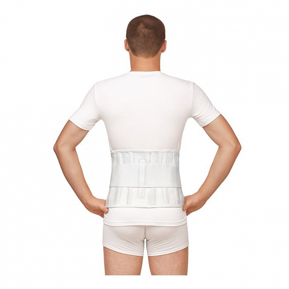 Бандаж фиксирующий компрессионный модель  1104 размер 3 (белый)