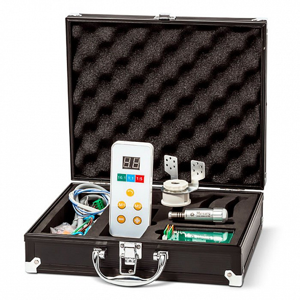 STAR 400EM U2 PLUS - встраиваемый бесщеточный электрический микромотор, с фиброоптикой, в комплекте с блоком управления и шлангом, Mercury