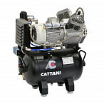 Cattani 30-160 - безмасляный компрессор для двух стоматологических установок