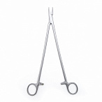 Иглодержатель MAYO-HEGAR, сосудистый, прямой, 260 мм (И-10-6кр), МИЗТ