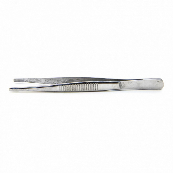 Пинцет глазной эпиляционный, тонкий, 105 мм. Surgiwell