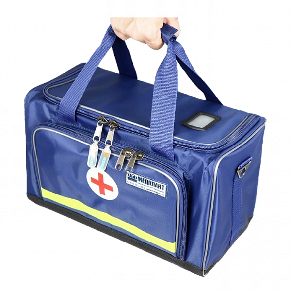 Набор изделий реанимационный для оказания скорой и неотложной помощи (укомпл. по пр. № 752н МЗ РФ) НРСП-01-"МЕДПЛАНТ" без коникотомома, с аспиратором, в сумке СР-3