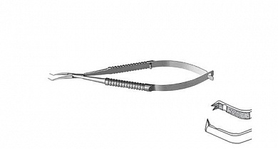 Пинцет роговичный пружинный F-1512
