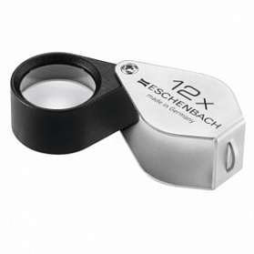 Лупа техническая апланатическая складная в металлическом корпусе Eschenbach, диаметр 15 мм, 12.0х