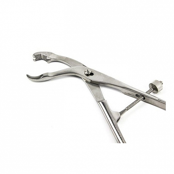 Костодержатель изогнутый, длина 280 мм., Surgicon