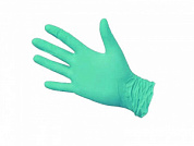 Перчатки смотровые нитриловые NitriMax, Россия (Зеленые S)