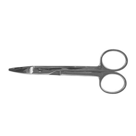 Ножницы для теменно-воротниковой зоны, 130 мм