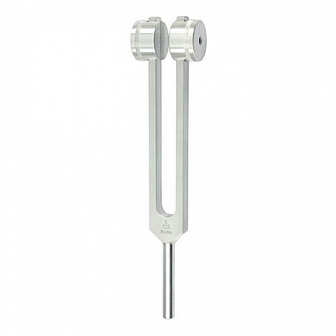 Камертон алюминиевый с демпферами (частота 128 Гц) KaWe