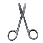 Ножницы тупоконечные вертикально-изогнутые 14,5см