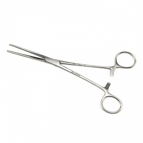 Зажим кровоостанавливающий зубчатый прямой N2 200 мм