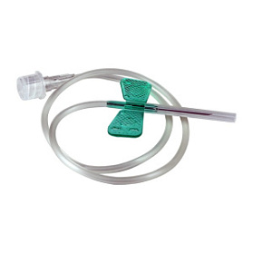 Устройство для вливания в малые вены - игла-бабочка LUER LOCK 21G (0,80х19мм) SFM