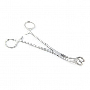 Щипцы геморроидальные окончатые изогнутые 215 мм