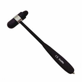 Неврологический молоточек Colorflex большой 110г, черный, KaWe