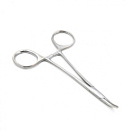 Зажим кровоостанавливающий "Москито", изогнутый для новорожденных, 127мм. Surgiwell