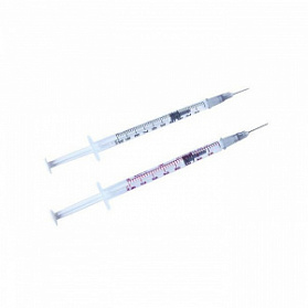 Шприц 1 мл U100 трехкомпонентный с иглой 27G