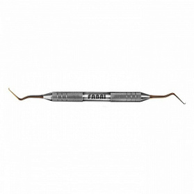 Инструмент в форме кайла (мотыги) GOLD F (арт 1708F TiN) FABRI