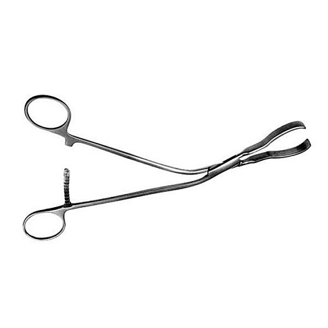 Зажим д/поджелуд. железы, малый, 225 мм