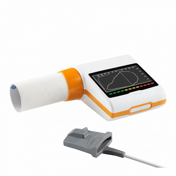 Телемедицинский спирометр с опцией оксиметр SPIROTEL