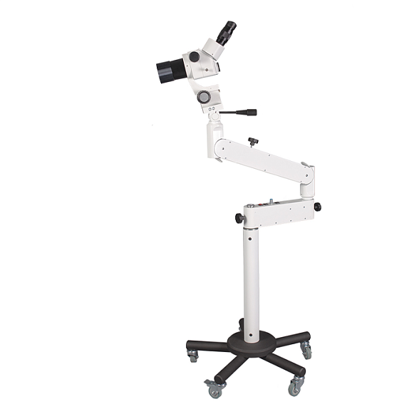 Кольпоскоп КС-02 «ZOOM Комфорт» вариант 302, консольный штатив, пятилучевое основание
