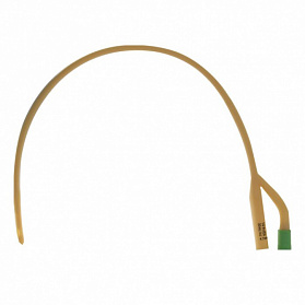 OLD_Катетер Фолея 2-х INEKTA латексный с силиконовым покрытием CH14 30 мл, 2 шт/уп