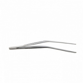 Пинцет медицинский TROELTSCH, анатомический ушной, горизонтально-изогнутый, 105 мм (П-24р), МИЗТ