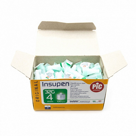 Иглы для шприц ручек "Инсупен" (INSUPEN) № 100 4 мм (32G)
