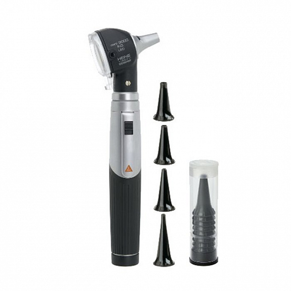 Отоскоп медицинский mini 3000 F.O. LED, c принадлежностями