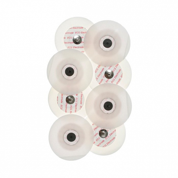 Электроды для ЭКГ INEKTA одноразовые твердогелевые d-50 YD50 №50 (50 шт в упаковке), 2 упаковки