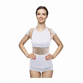 Корректор осанки модель 0506 размер 2 (бежевый)