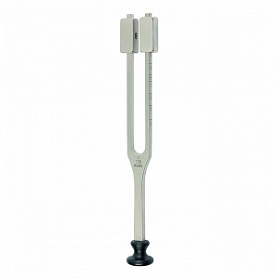 Камертон по Лукае градуированный с регулируемыми от C до H демпферами  (частота 128 Гц) KaWe